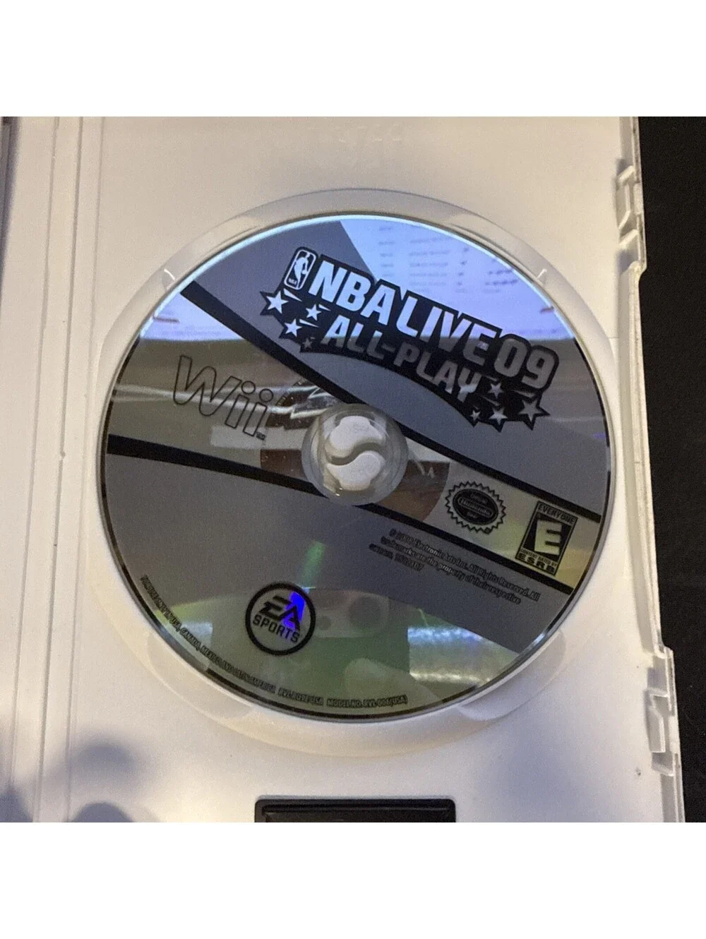 NBA Live 09: All-Play (Nintendo Wii, 2008) Complete CIB